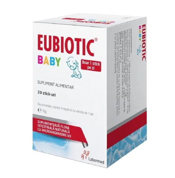 Eubiotic Baby, 20 Stickuri, LABORMED PHARMA