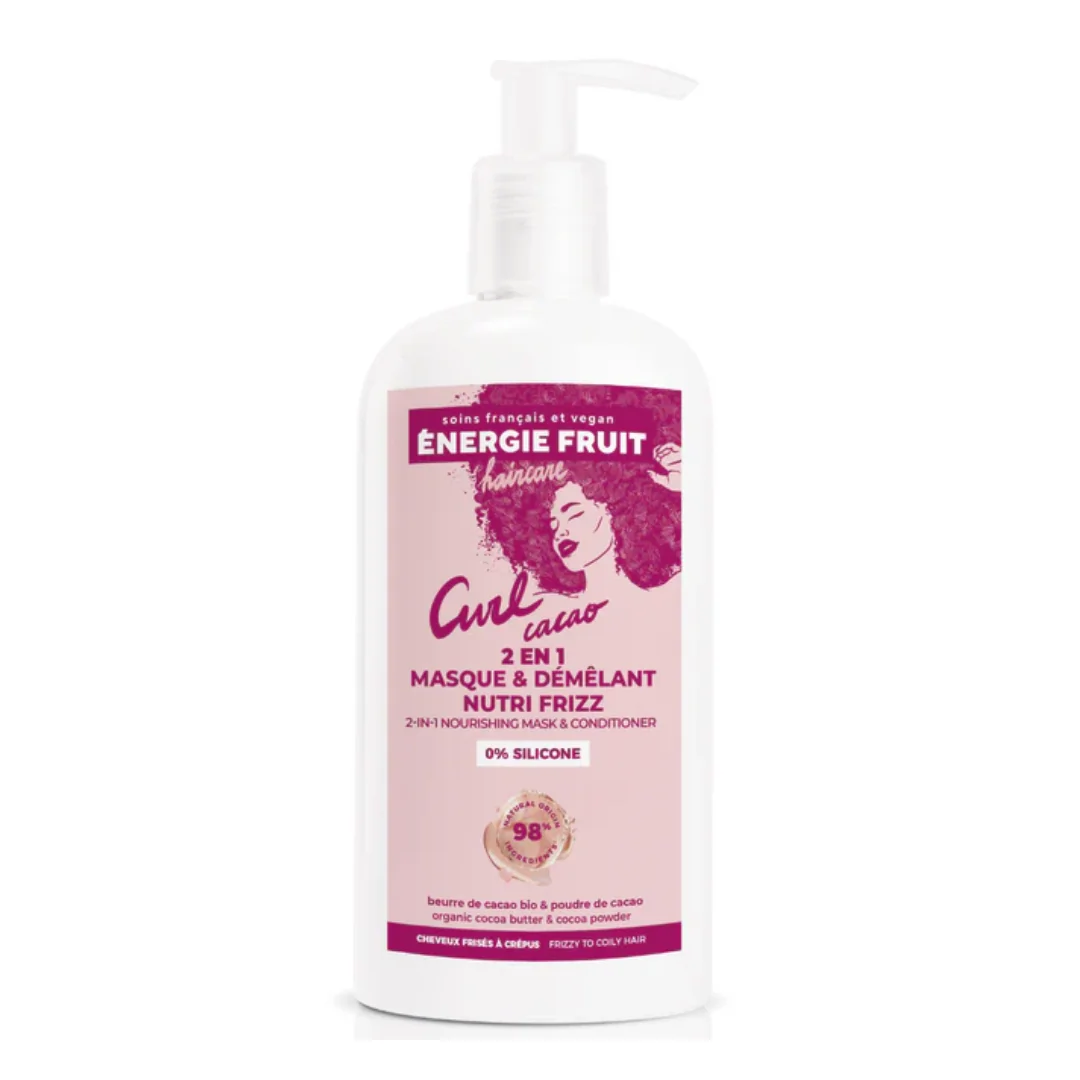 Masca Balsam 2in1 Pentru Par Ondulat, Cret Sau Frizzy, 300 ml, Energie Fruit