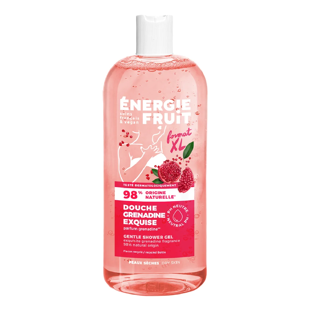 Gel De Dus Revitalizant Cu Grenadine, 500 Ml, Energie Fruit