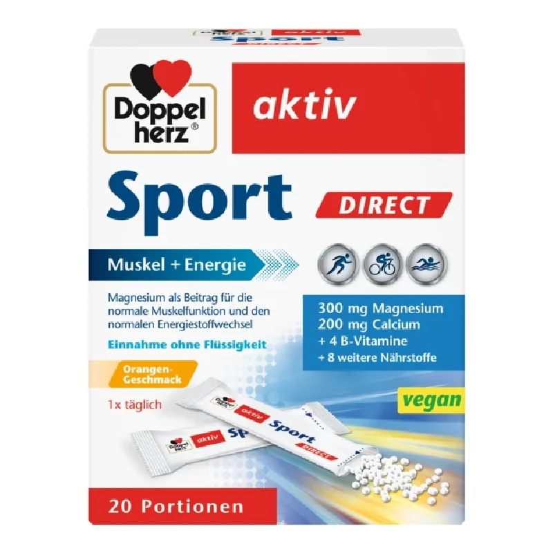 Vitamine Si Minerale Sport Direct, 20 Plicuri, Doppelherz