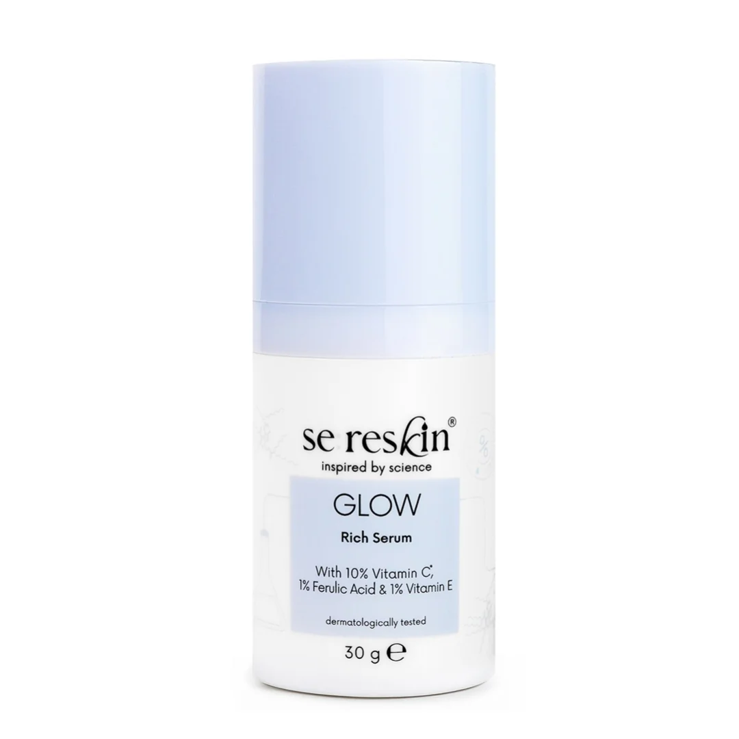 Serum Cu 10% Vitamina C, E Și Acid Ferulic Glow, 30 G, Se:Reskin