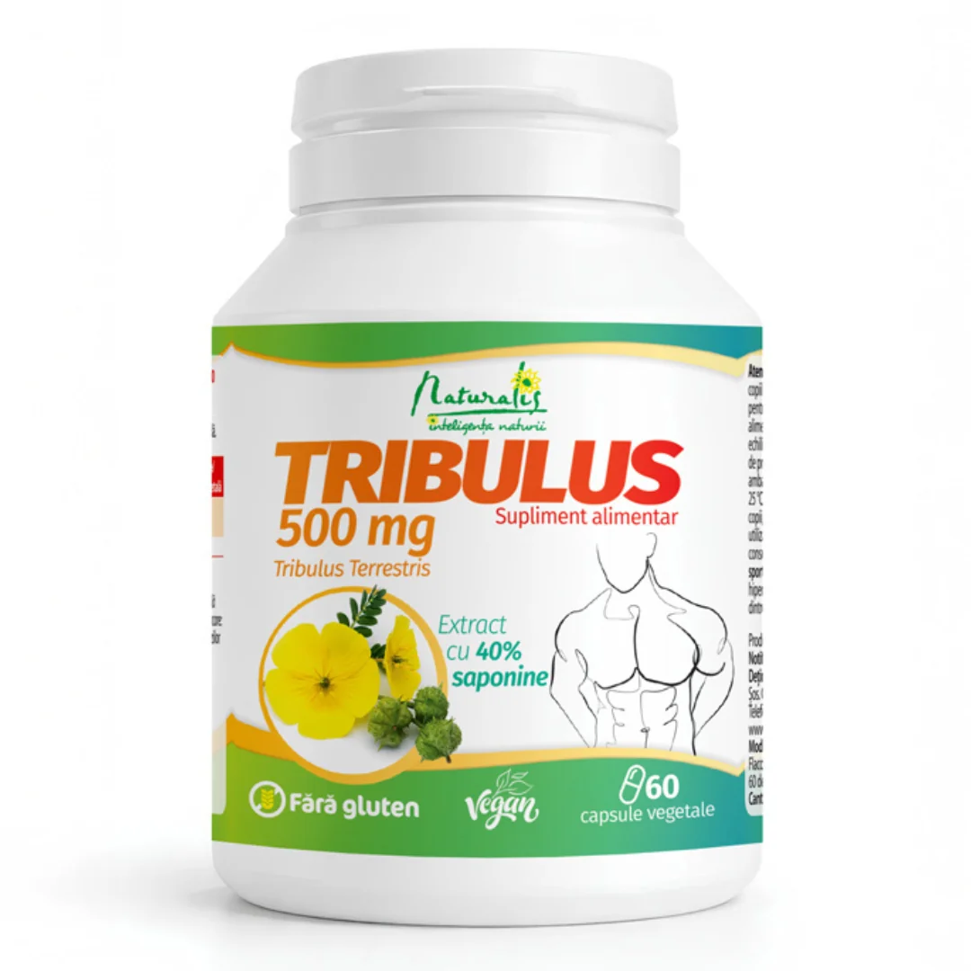 Tribulus 500, 60 Capsule, Naturalis