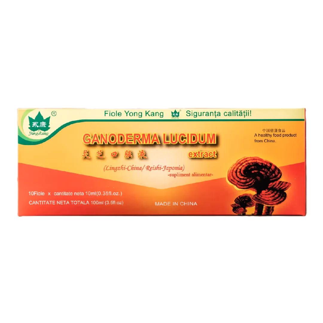 Ganoderma Lucidum, 10 Fiole * 10 Ml, Yongkang
