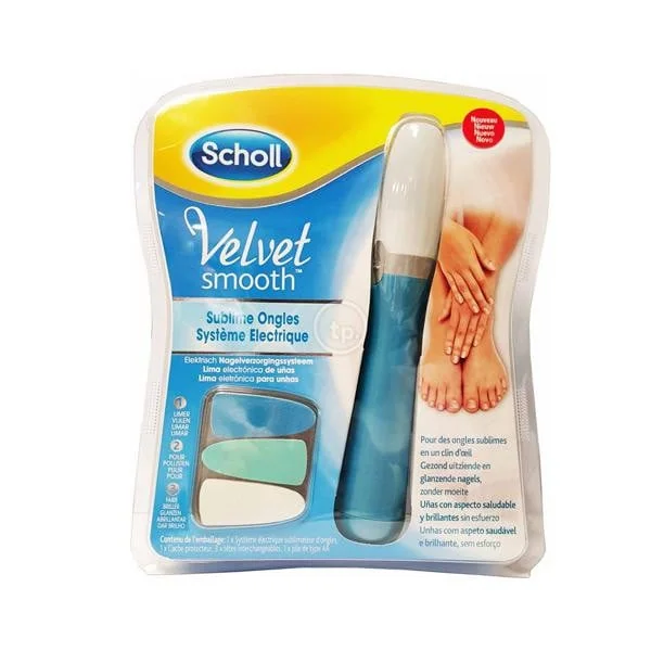 Sistem Electronic De Ingrijire A Unghiilor Velvet Smooth, 1 Bucata Scholl