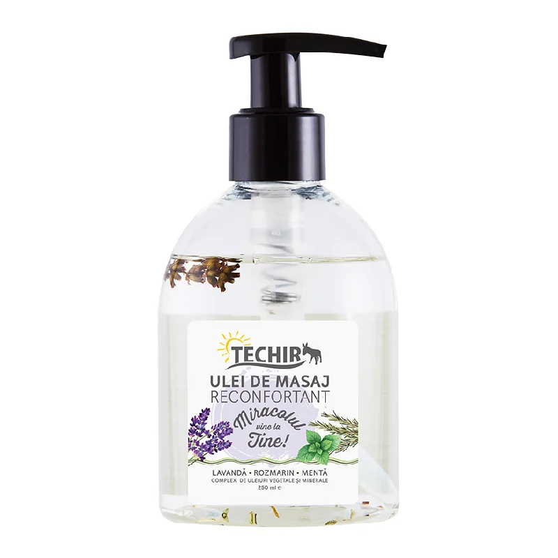 Ulei De Masaj Reconfortant, 250 Ml, Techir