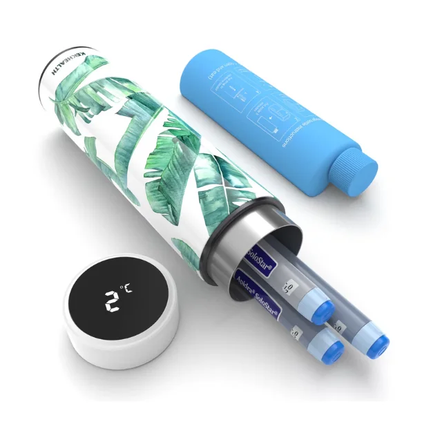 Termos Portabil Pentru Insulina, Capacitate 2-3 Stilouri, Kekhealth Odyssey Smart, Chloe
