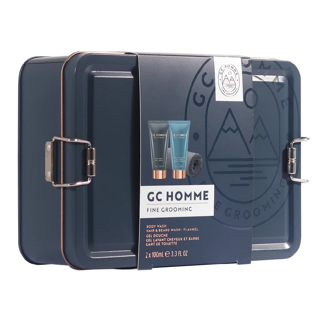 Set Cadou On The Go, GC Homme Fine Grooming, 3 Articole, The Luxury Bathing Company