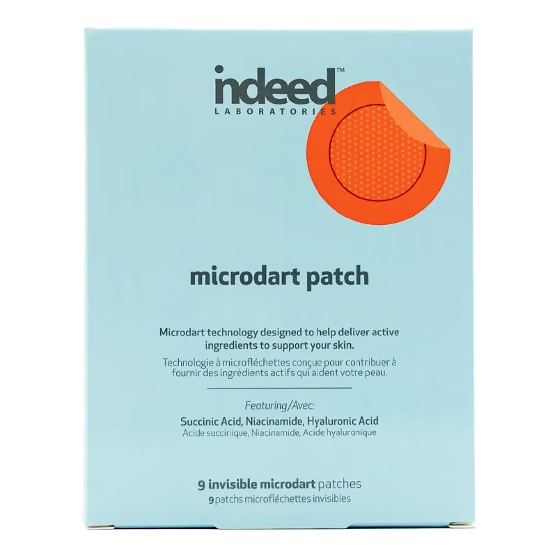 Plasturi Invizibili Anti-Acnee, Microdart Patch, 9 Bucăți, Indeed Labs