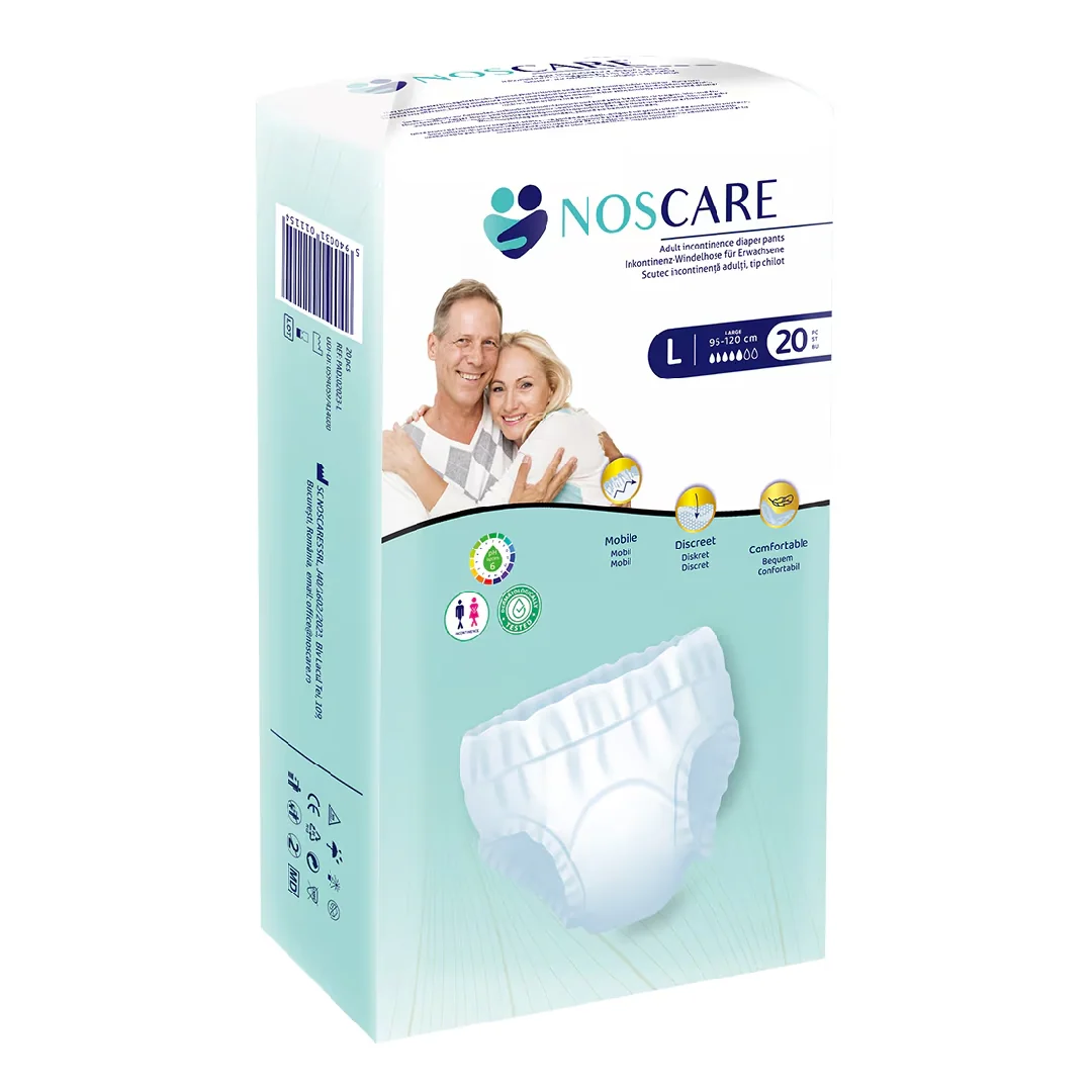 Scutece De Incontinență Tip Chilot, Marimea L, 20 Bucăți, Noscares