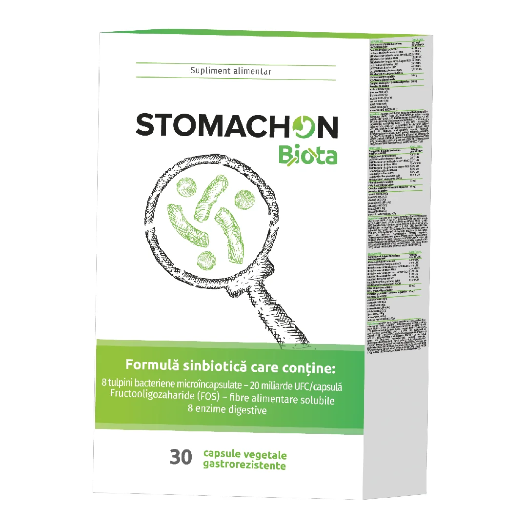 Stomachon Biota, 30 Capsule, Naturpharma