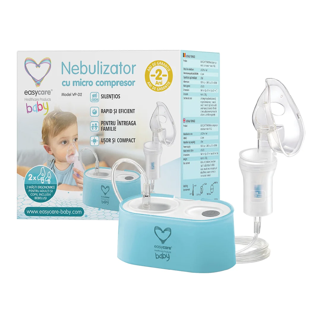 Nebulizator Cu Micro Compresor Model VP-D2, Easycare Baby