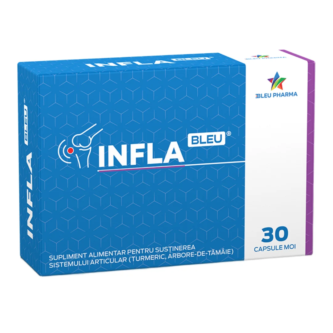 Infla Bleu, 30 Capsule Moi, Bleu Pharma