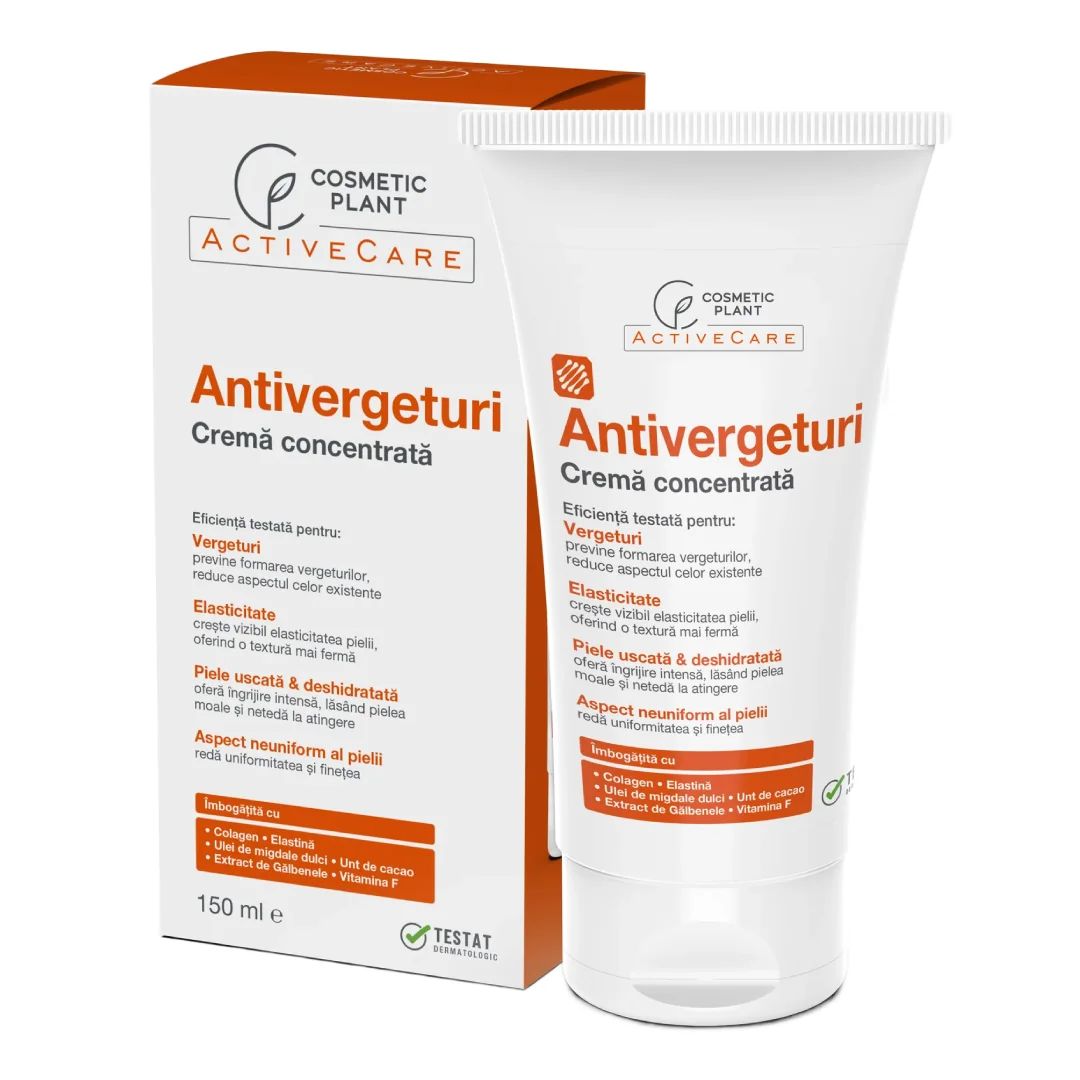 Antivergeturi Crema Concentrata Active Care, 150 Ml, Cosmeticplant