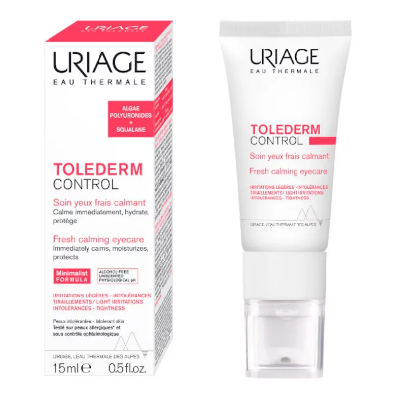 Crema Calmanta Contur Ochi Tolederm Control, 15 Ml, Uriage