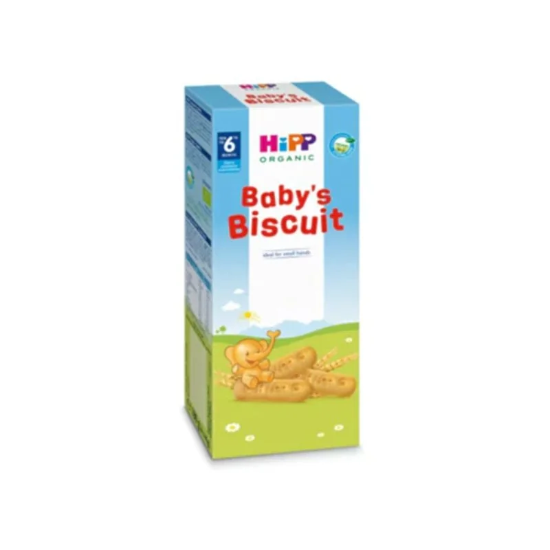 Biscuiti Bio Pentru Bebelusi De La 6 Luni, 150g, HiPP