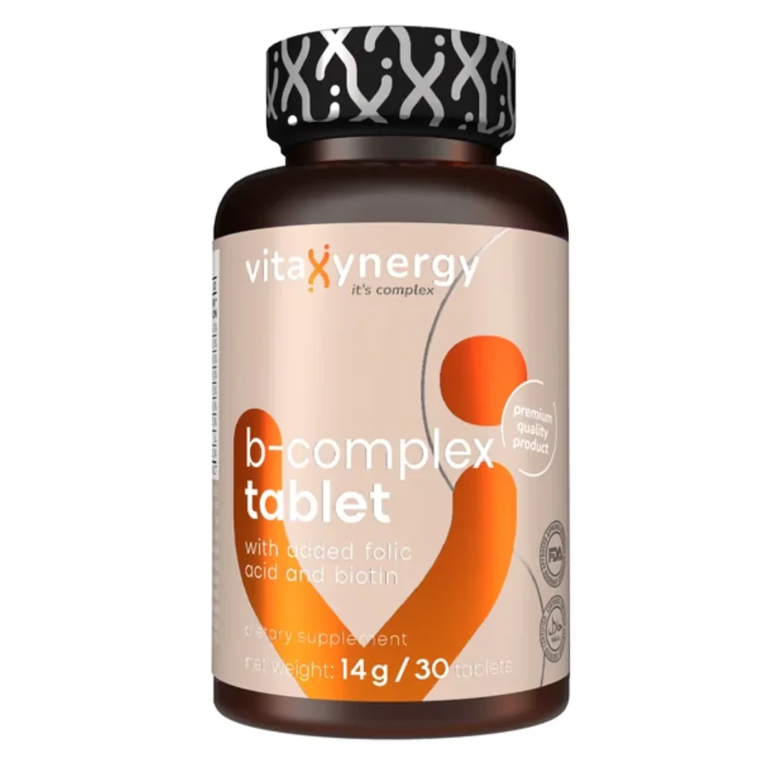 Complex Vitamina B, 30 Tablete, Vitaxynergy