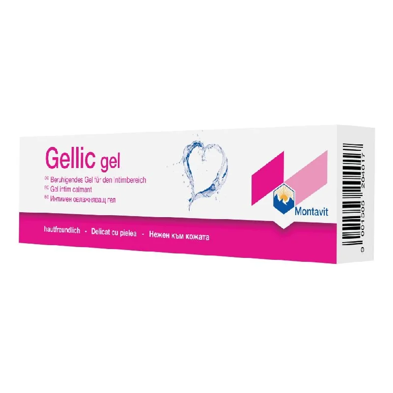Gel Intim Calmant Gellic, 20 G, Montavit
