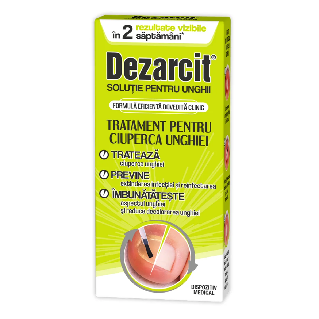 Soluție Pentru Tratament Ciuperca Unghiei, 5 Ml, Dezarcit