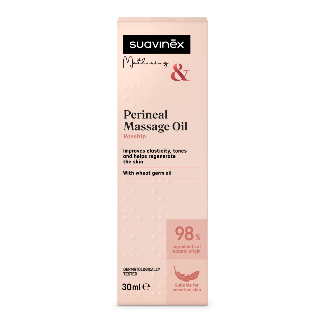 Ulei Pentru Masaj Perineal Cu Măceșe Mothering, 30 Ml, Suavinex