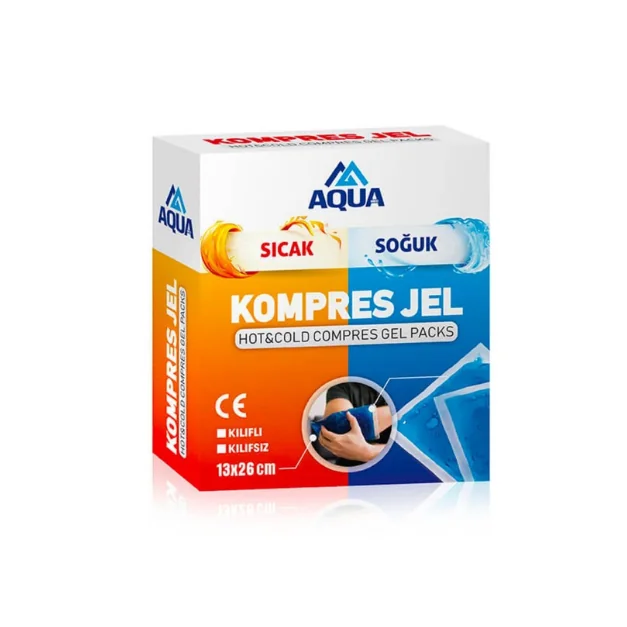 Compresa Cu Gel Cald/Rice, 13*26 Cm, Tehno