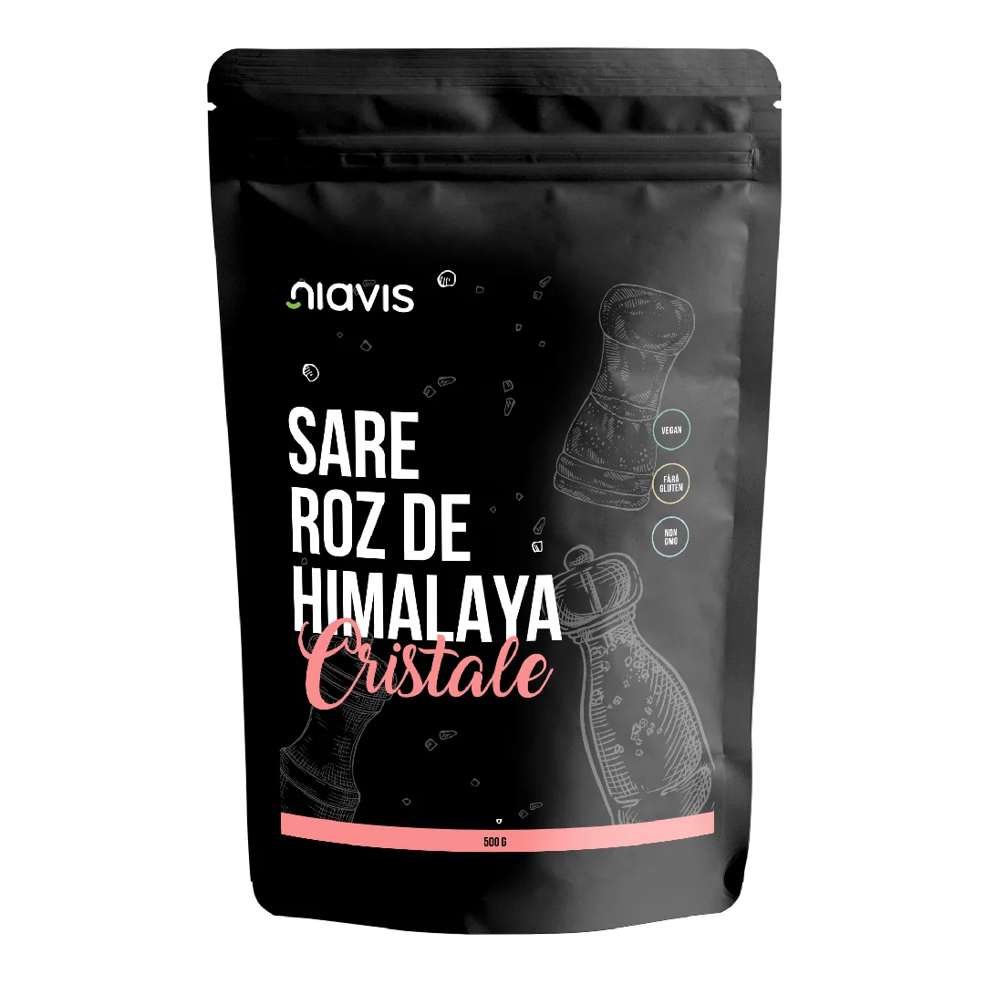 Sare Roz De Himalaya Cristale 500g Niavis