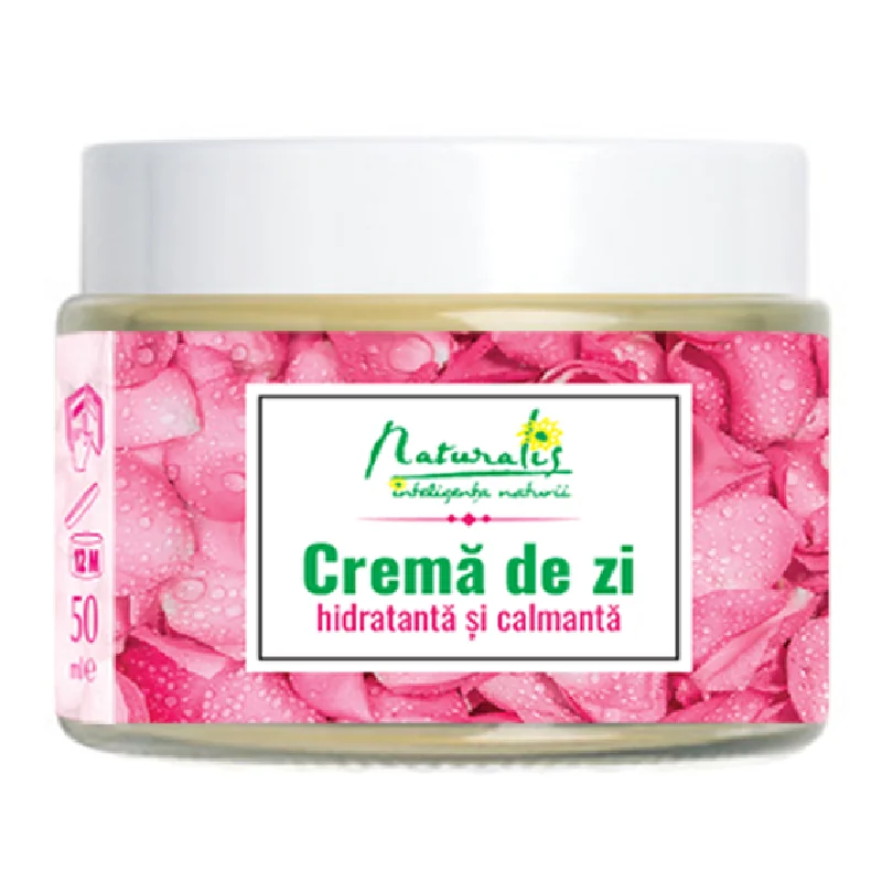 Crema De Zi Hidratanta Si Calmanta, 50 Ml, Naturalis