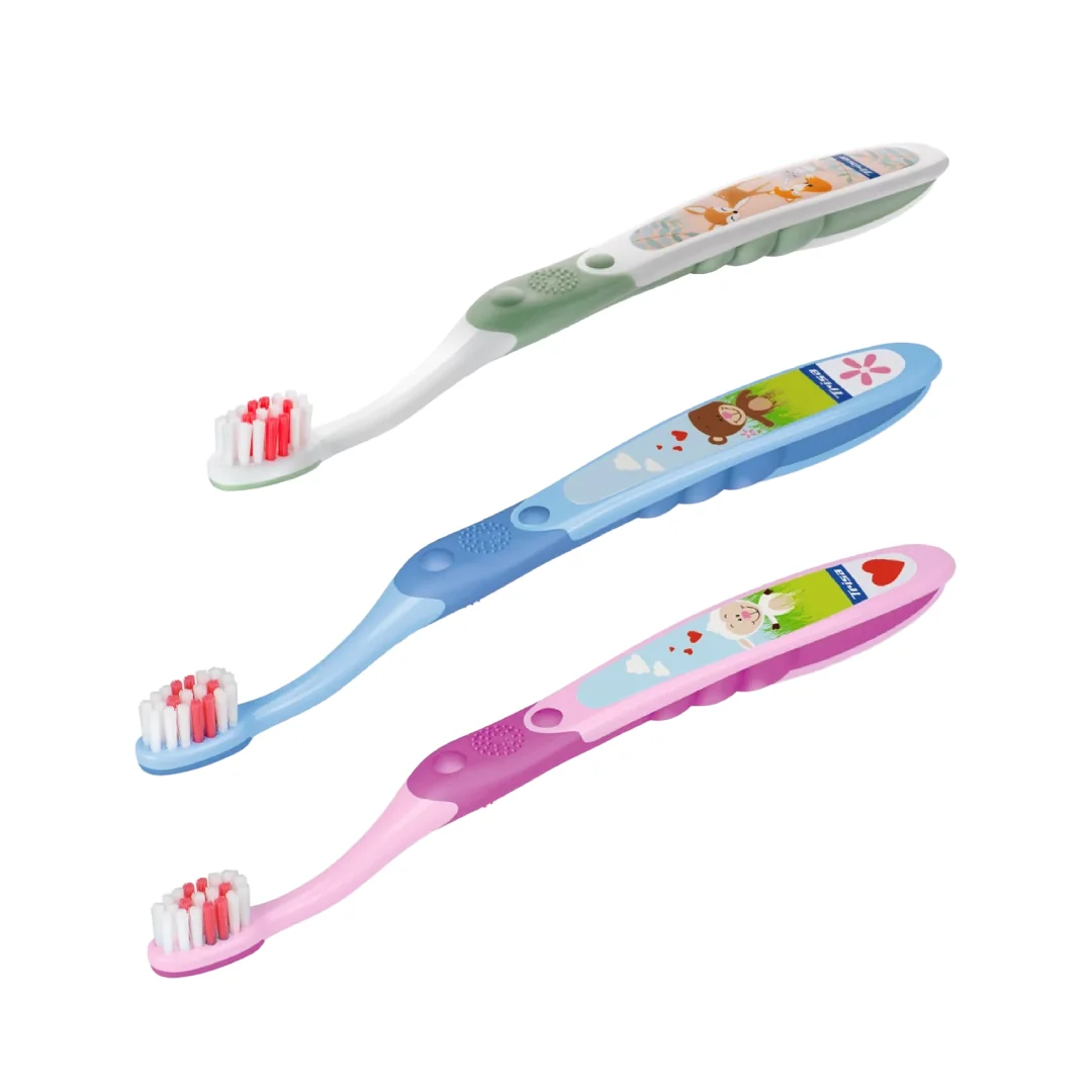 Periuța De Dinți Manuală Baby 0-3 Ani, Diverse Culori, 1 Bucată, TRISA