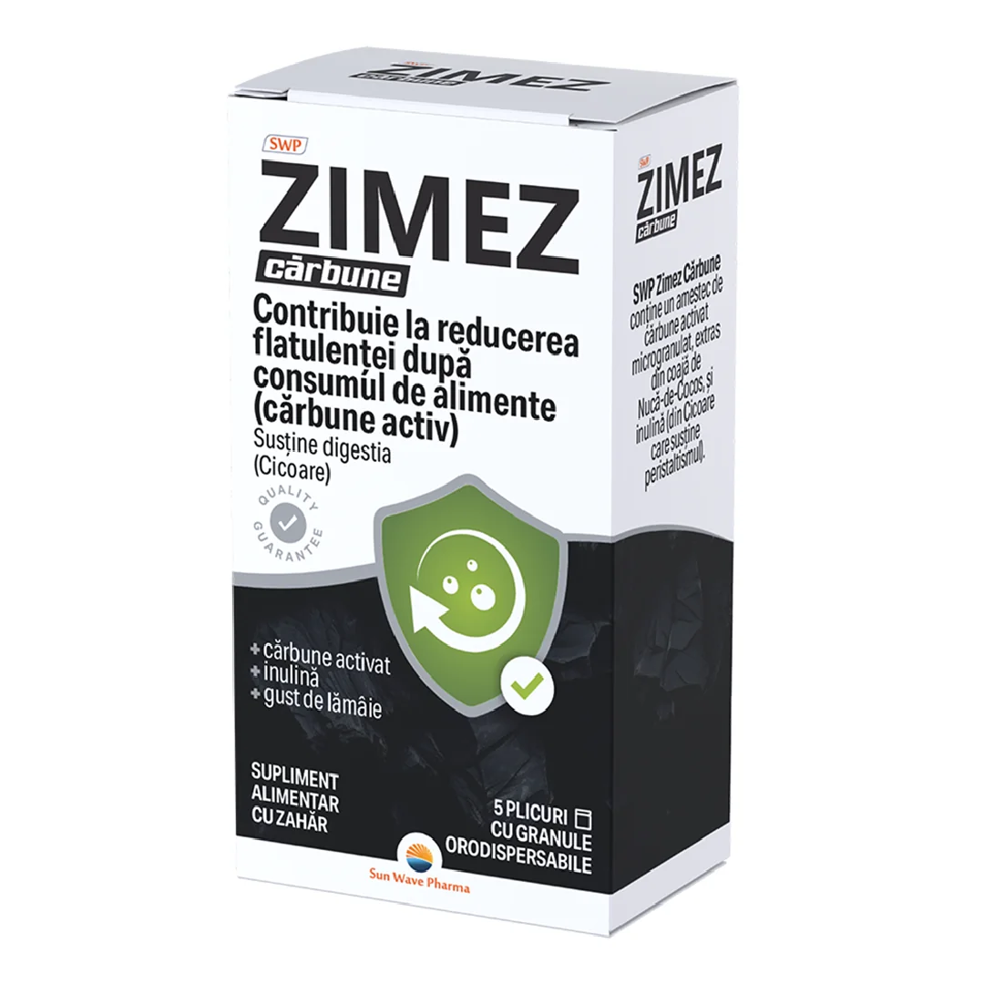 Zimez Carbune, 5 Plicuri, Sun Wave Pharma