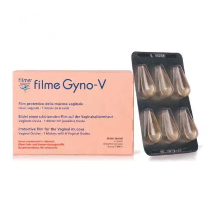 Ovule Filme Gyno-V, 6 Bucăți, Panin
