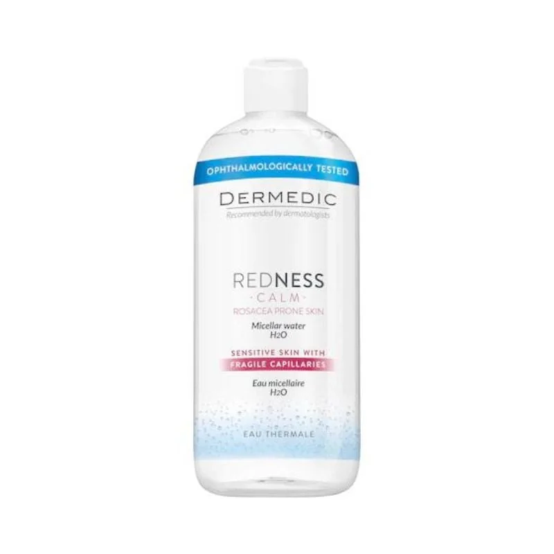 Apa Micelara Pentru Piele Cuperozica H2O Redness Calm, 500ml, Dermedic