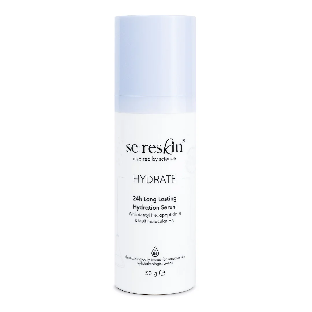 Ser Pentru Fata Hidratant Cu Peptide Și Acid Hialuronic Hydrate, 30 G, Se:Reskin