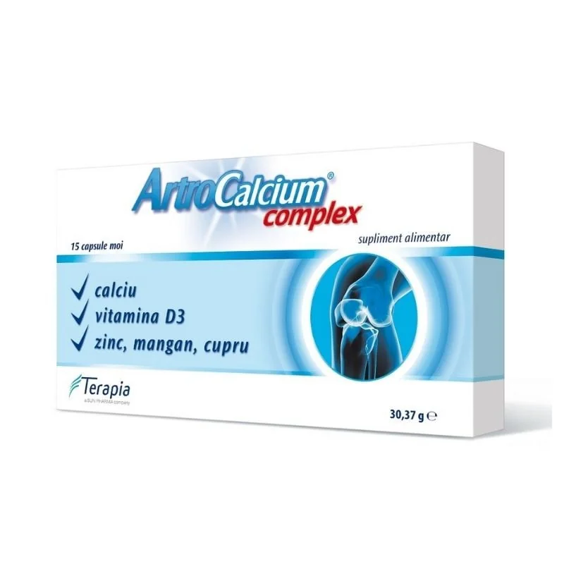 Artrocalcium Complex, 15 Capsule, Terapia