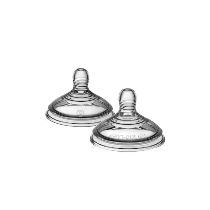 Tommee Tippee Tetine Anticolici Cu Flux Mediu, 3 Luni+, 2 Bucati