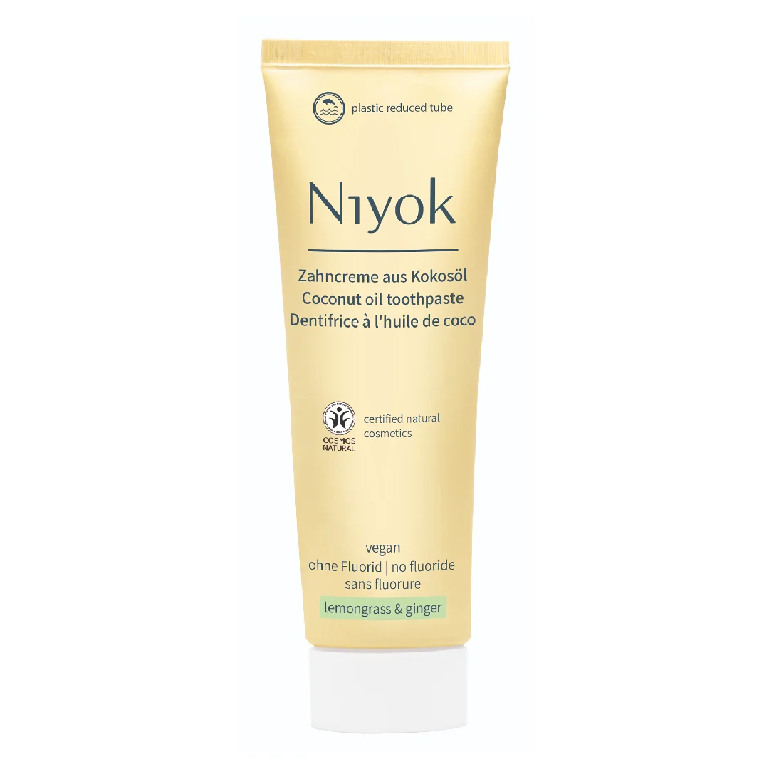 Pasta De Dinti Cu Ulei De Cocos, Lemongrass & Ginger, 75 Ml, Niyok