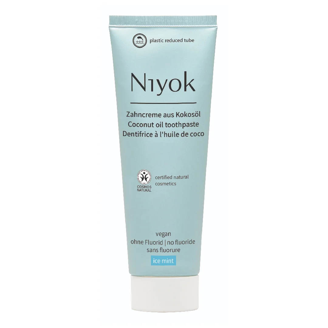 Pasta De Dinti Cu Ulei De Cocos, Ice Mint, 75 Ml, Niyok