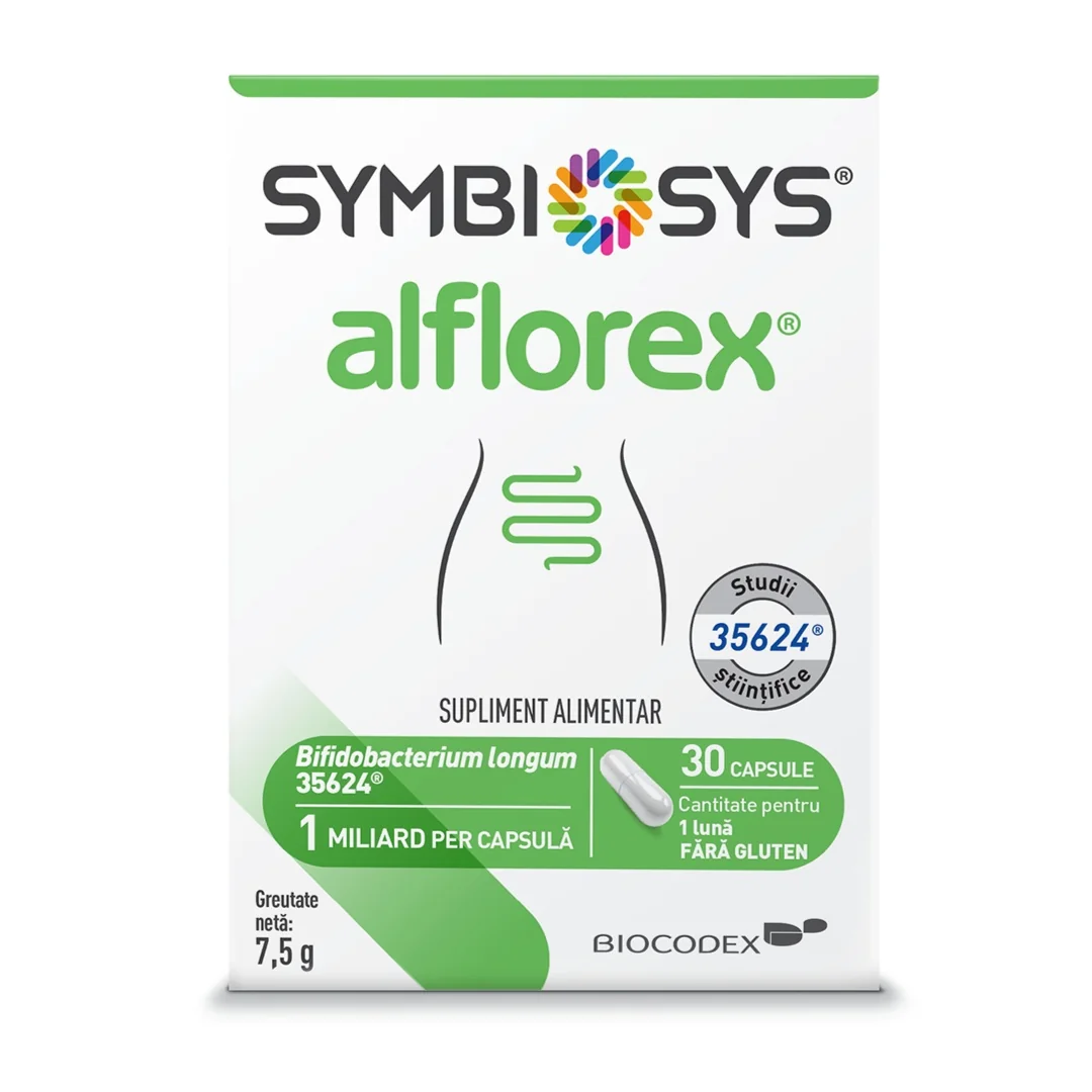 Symbiosys Alflorex, 30 Capsule, Biocodex