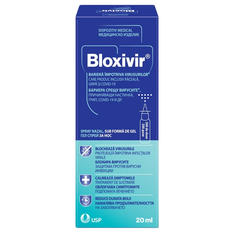 Bloxivir Spray Nazal Gel, 20 Ml