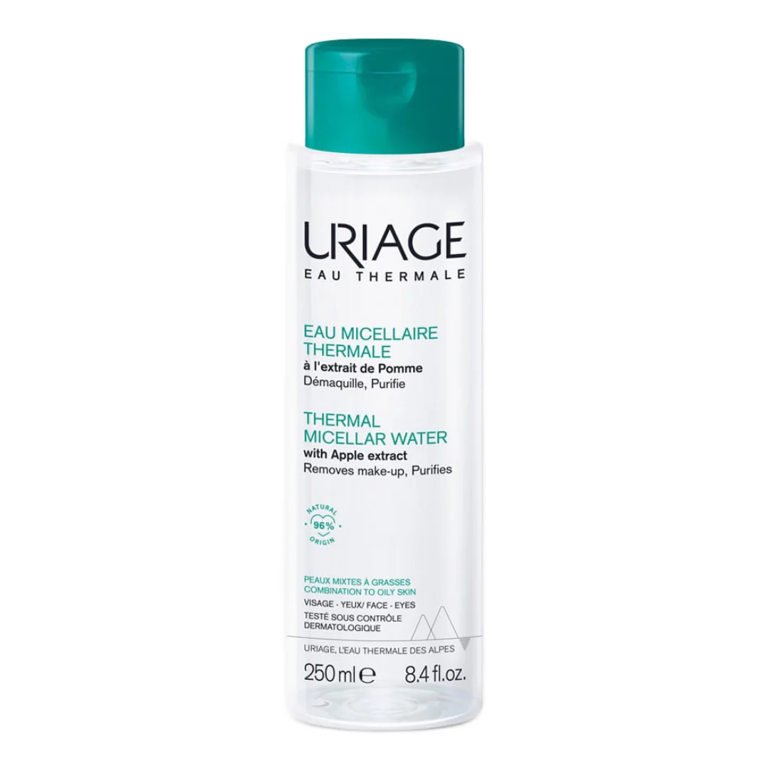 Apa Micelara Termala Pentru Ten Mixt-Gras, 250 Ml, Uriage