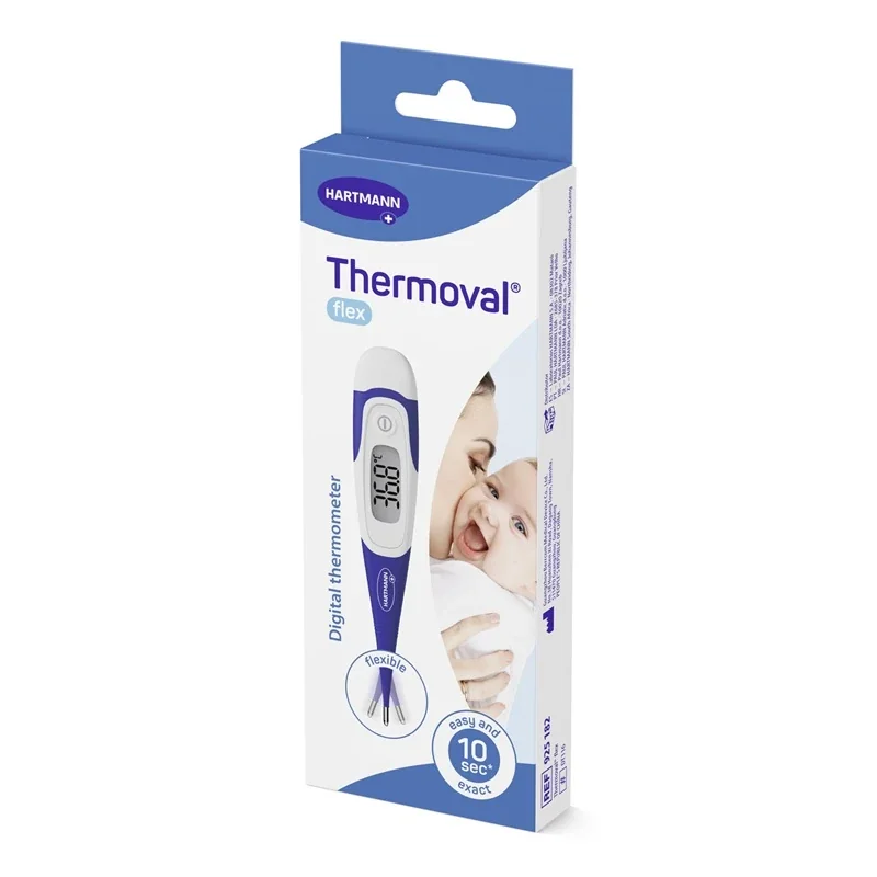 Termometru Digital Cu Cap Flexibil Thermoval Kids Flex, Hartmann