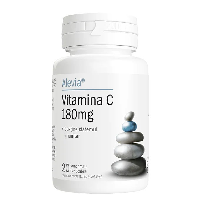 Vitamina C 180Mg, 20 Comprimate, Alevia