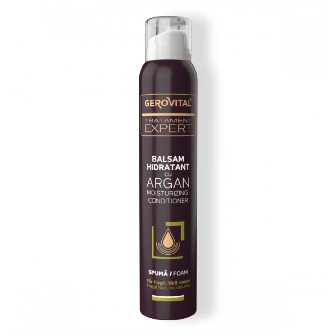 Balsam-Spuma Hidratant Cu Argan, 200 Ml, Gerovital