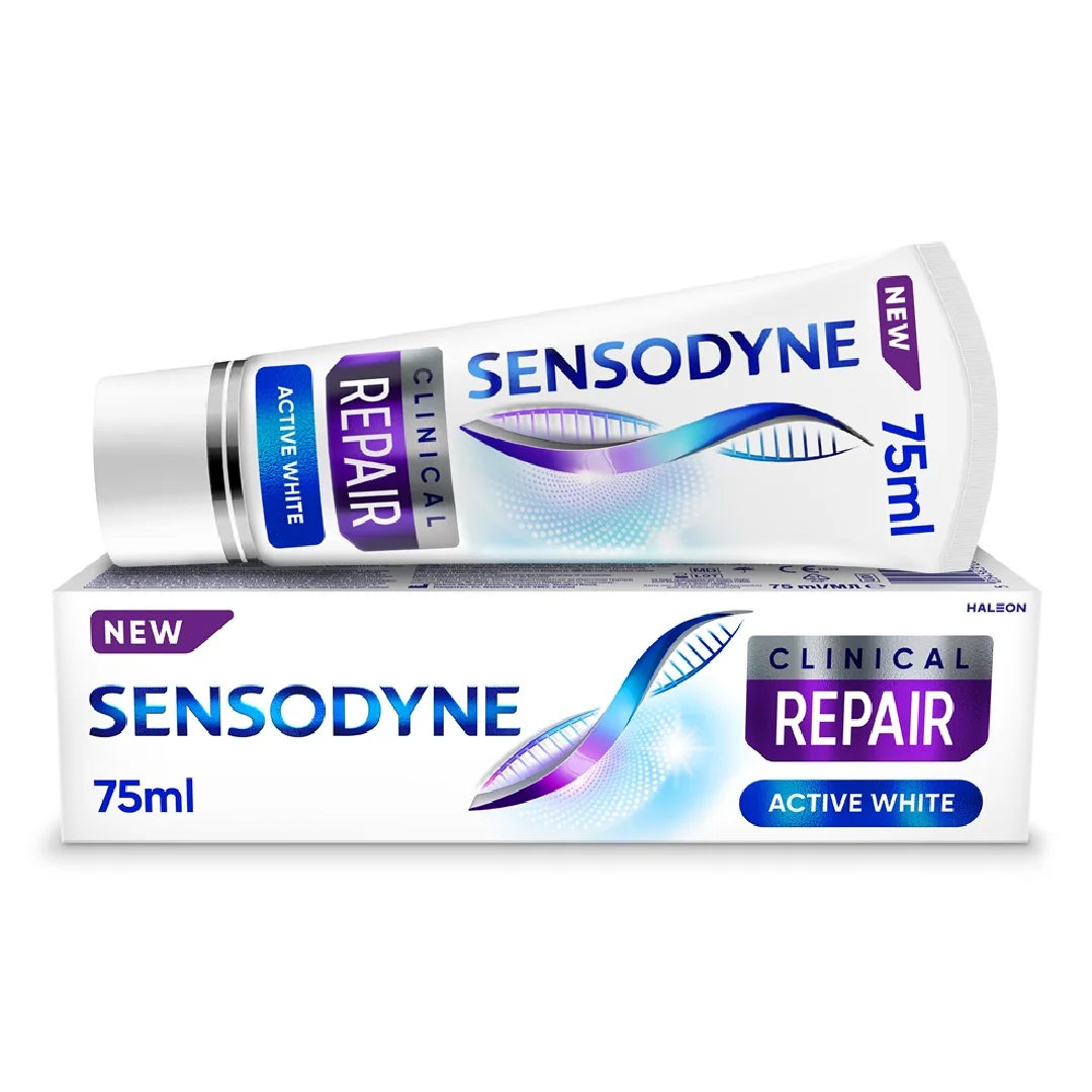 Pasta De Dinti Clinical Repair Active White, 75 Ml, Sensodyne