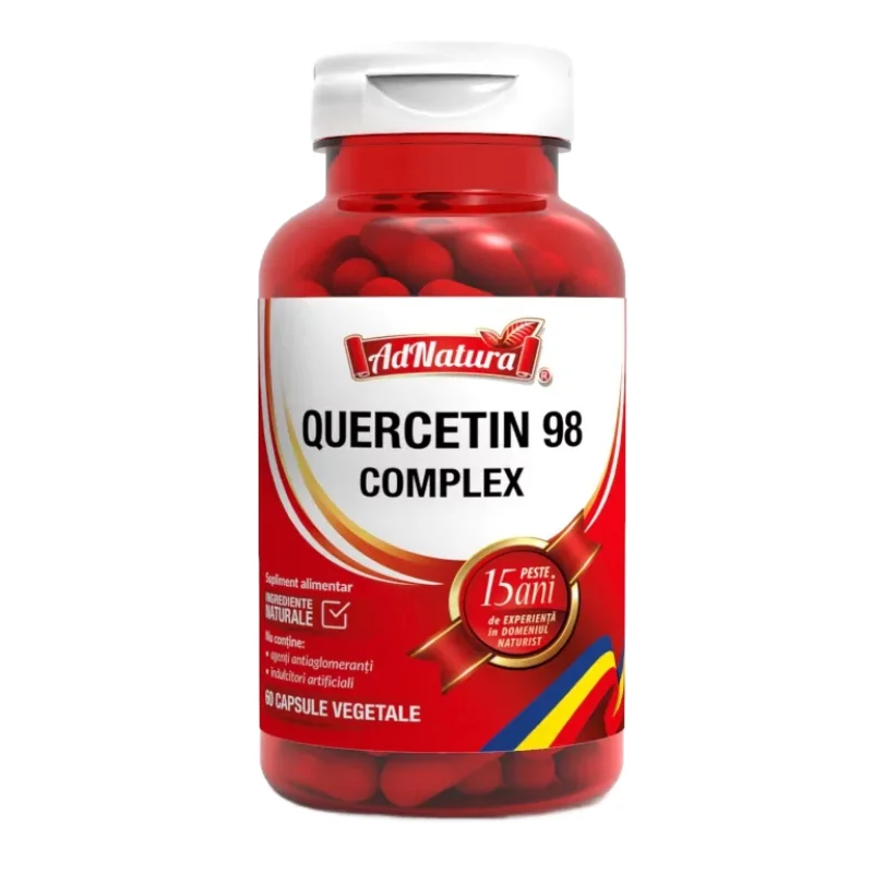 Quercetin 98 Complex, 60 Capsule, AdNatura