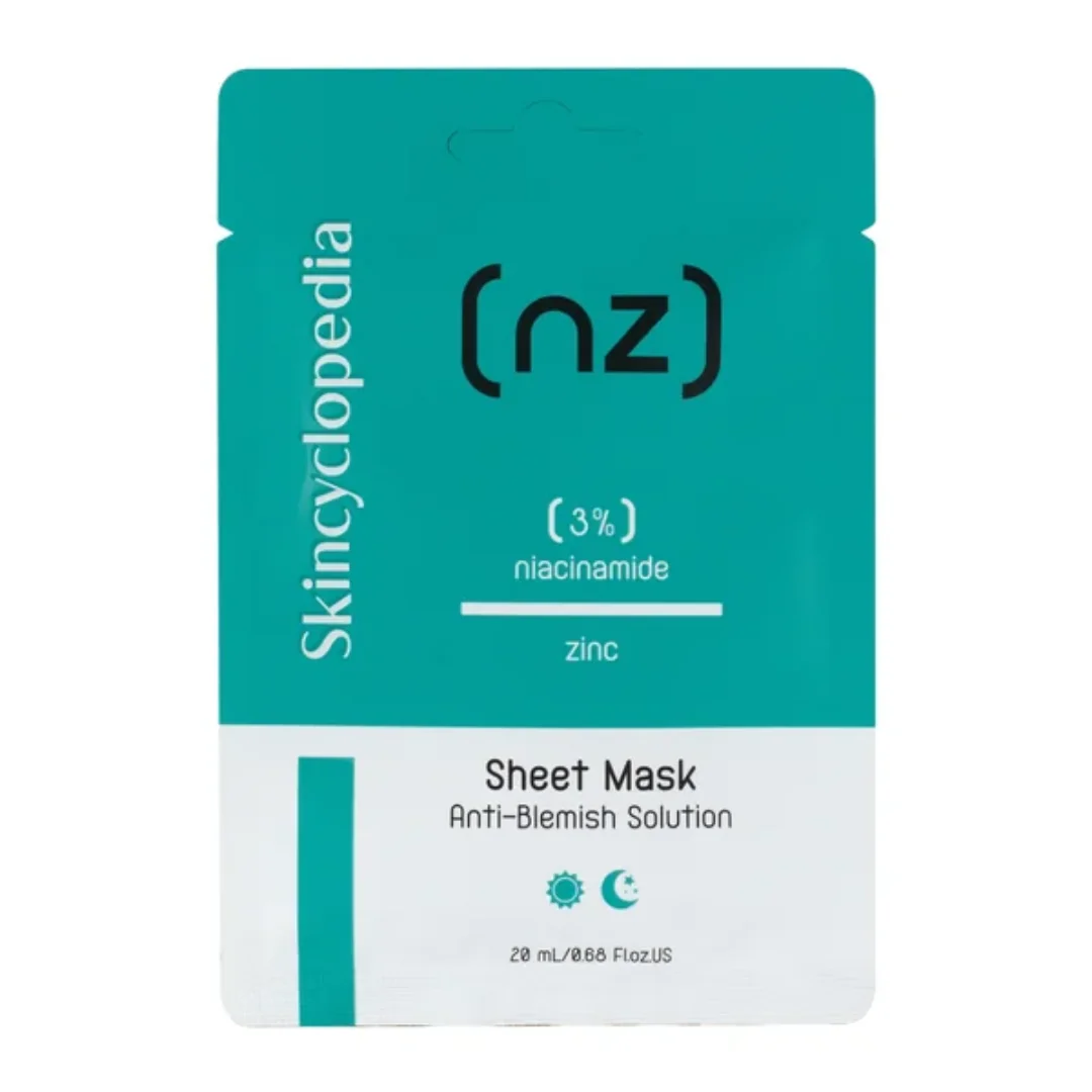 Masca De Fata Tip Servetel Cu 3% Niacinamida Si Zinc, 20 Ml, Skincyclopedia