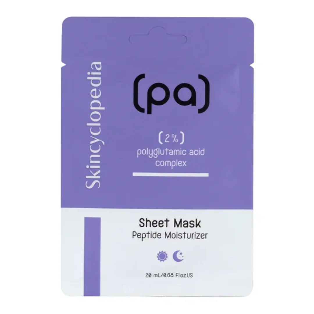 Masca De Fata Tip Servetel Cu Acid Poliglutaminic, 20Ml, Skincyclopedia