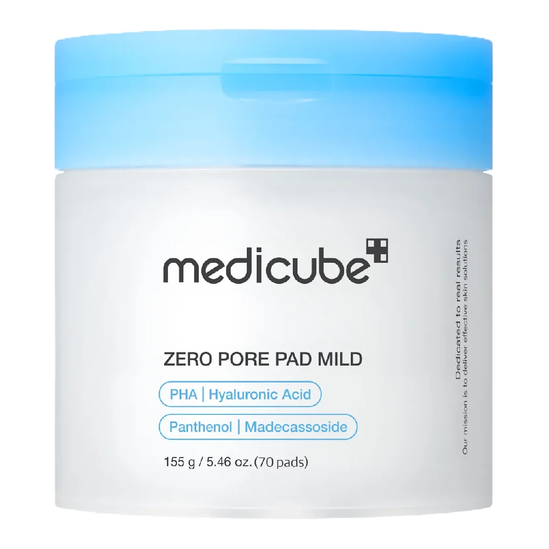 Dischete Exfoliante Zero Pore Pad Mild, 70 Bucăți, Medicube