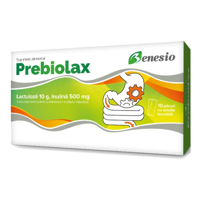 Prebiolax, 10 Plicuri, Benesio