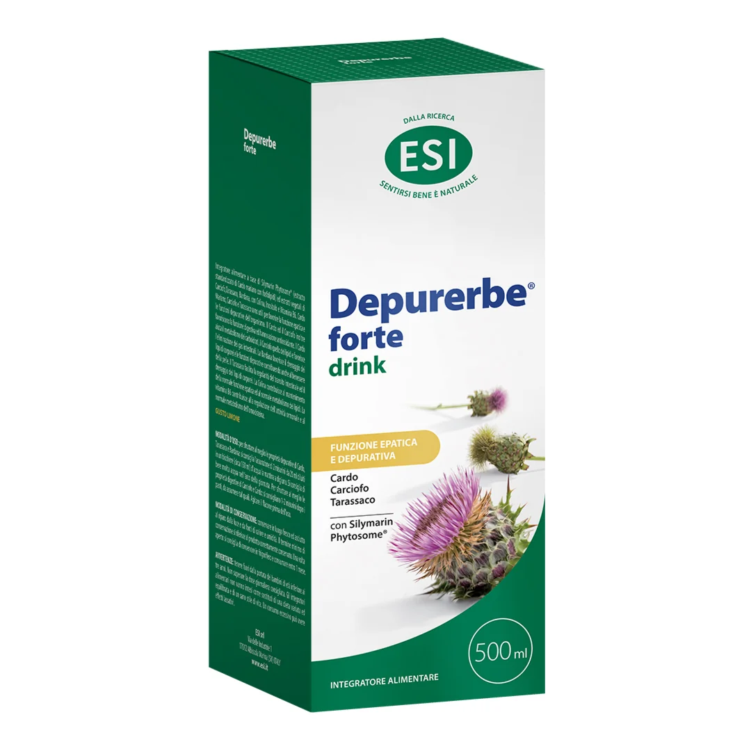 Detoxifiant Lichid Depurerbe Forte, 500ml, Esi