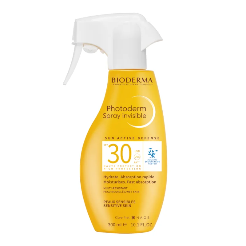 Spray Invizibil Pentru Protecție Solară SPF30 Photoderm, 300 Ml, Bioderma