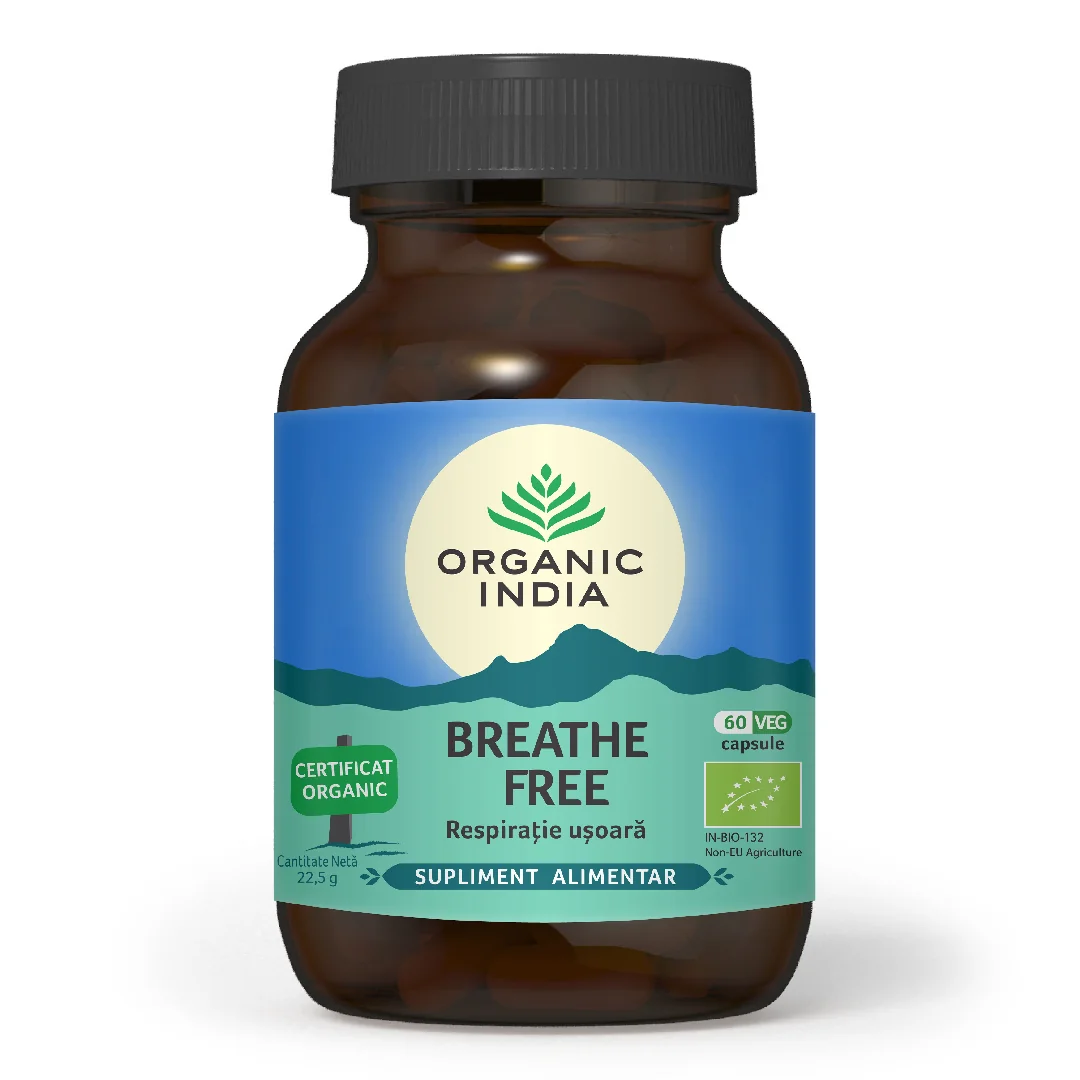 Breathe Free, 60 Capsule, Organic India